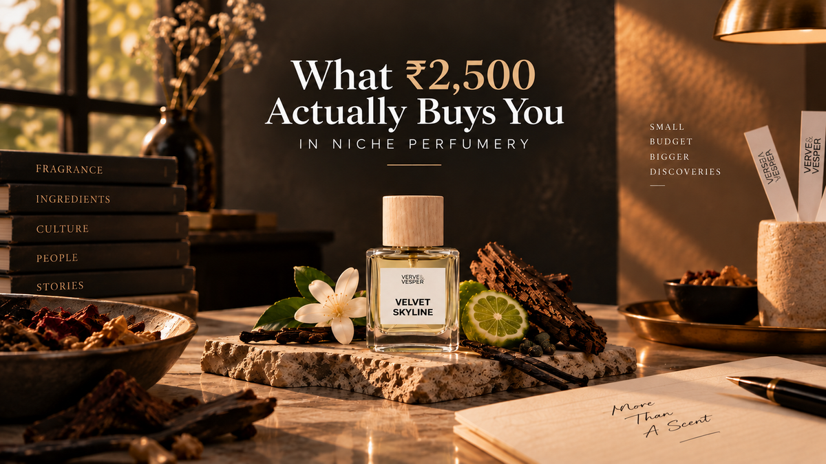 What ₹2,500 Actually Buys You in Niche Perfumery